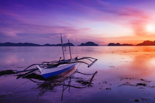  Sunset in El Nido, Palawan - Philippines