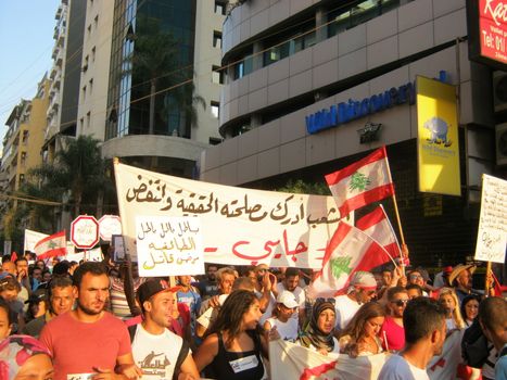 LEBANON - PROTEST - TRASH CRISIS