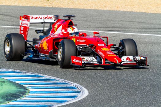 Scuderia Ferrari F1,  Sebastian Vettel, 2015