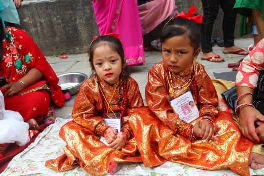 NEPAL - RELIGION - DURGA PUJA - FESTIVAL