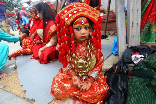 NEPAL - RELIGION - DURGA PUJA - FESTIVAL
