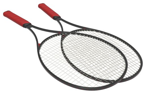 Tennis racquets - Black