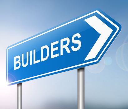 Builders concept.