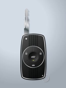 Car key with various remote functions