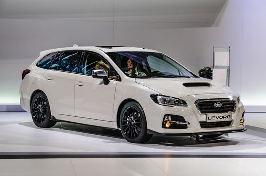 FRANKFURT - SEPT 2015: Subaru Levorg presented at IAA Internatio