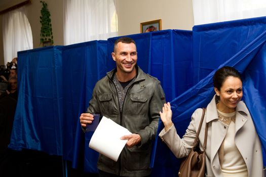 KIEV - UKRAINE - ELECTION - KLITSCHOKO - VOTE