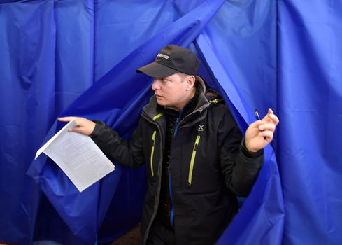 UKRAINE - ELECTION - VOTE