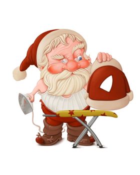 Santa Claus with flatiron