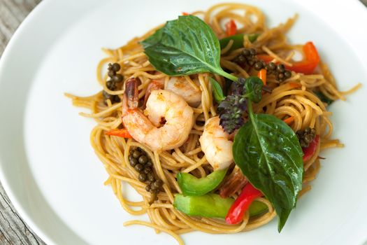 Thai Shrimp with Noodles Meal