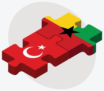 Turkey and Guyana Flags