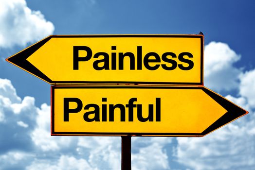 Painless or painful