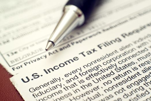 US tax form 1042