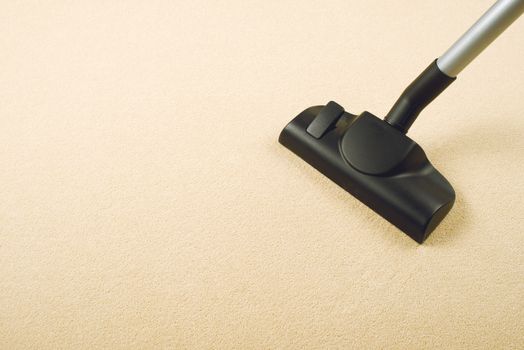 Vacuum Cleaning the New Carpet