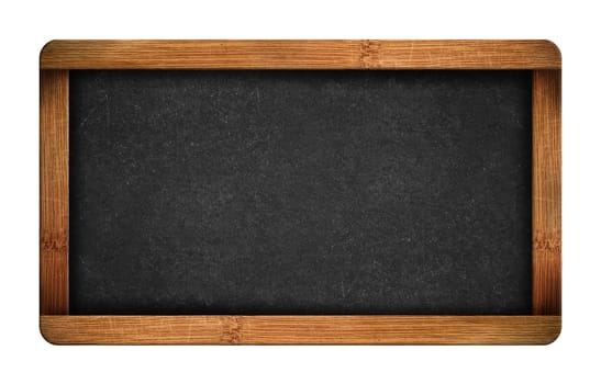 Vintage blank chalkboard slate