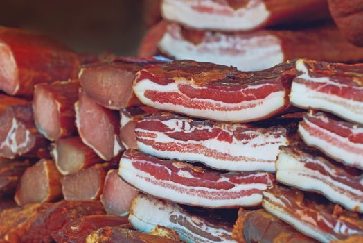 Cured Bacon Stack