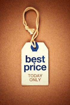 Best Price Today Only Vintage Tag Label