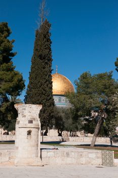 Temple mount in Jerusalem