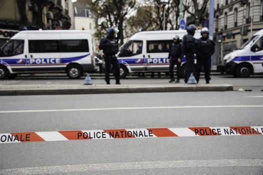 FRANCE - PARIS - ATTACKS - SAINT-DENIS - POLICE
