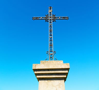  catholic     abstract sacred  cross in italy europe and the sky