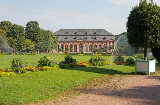 Orangerie in Darmstadt (Hessen, Germany)