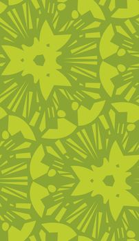 Green Repeating Pattern