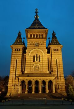 Timisoara City Romania Orthodox Cathedral  Landmark Architecture
