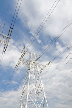 high voltage transmission line