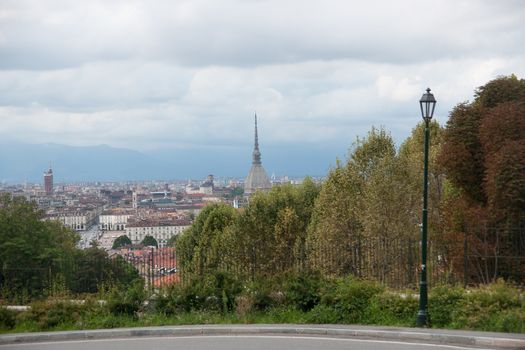 Dramatic sky over Torino