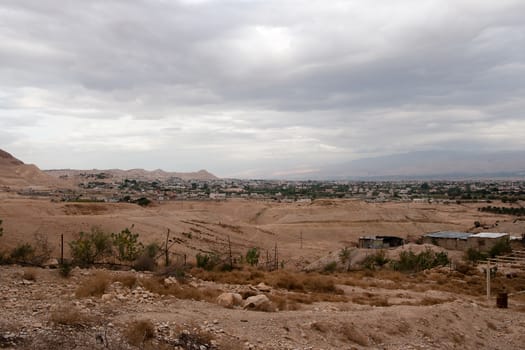 Jericho in judean desert