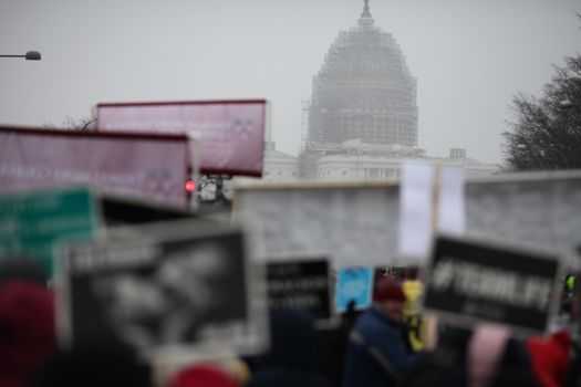 WASHINGTON DC - AMERICA - PRO-LIFE - RALLY - ABORTION 