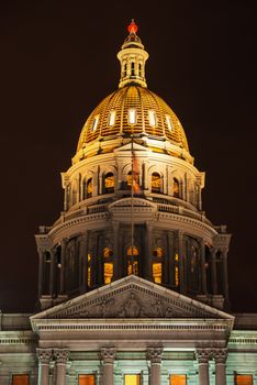Golden Colorado Capitol 