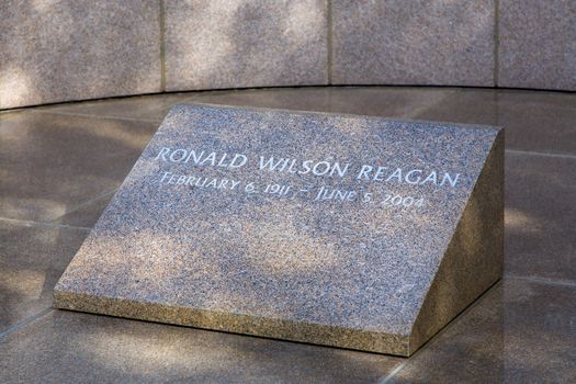 Ronald Reagan Headstone at Reagan Library