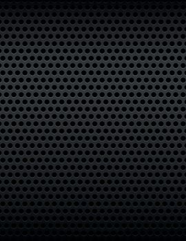 A black metallic mesh grill background. Vector EPS 10 available.