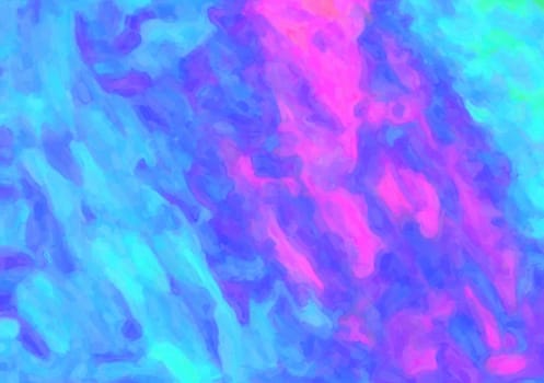watercolor background with stripes in blue, pink, violet and dark blue colors