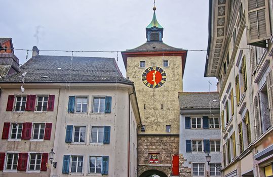 Bieltor Gate in Solothurn of Switzerland
