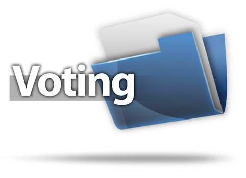 3D Style Folder Icon Vote