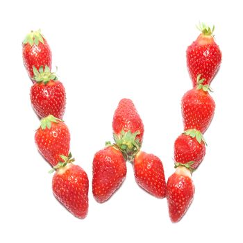 Strawberry health alphabet