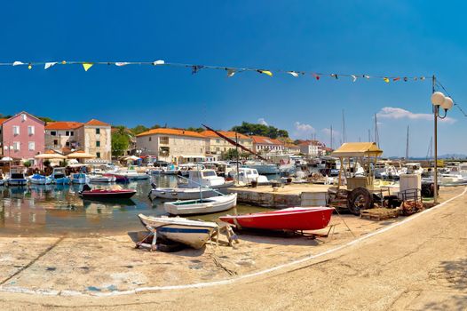 Town of Sali old fishermen harbor