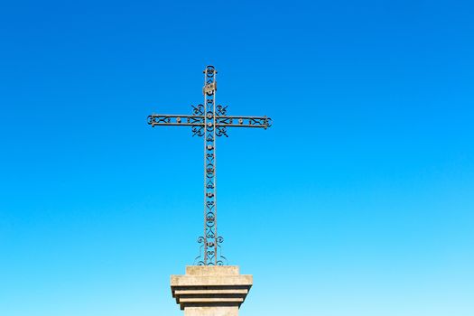  catholic     abstract  cross d the sky background