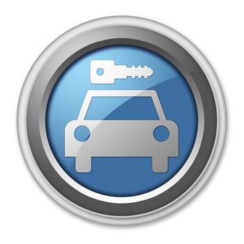 Icon, Button, Pictogram Car Rental
