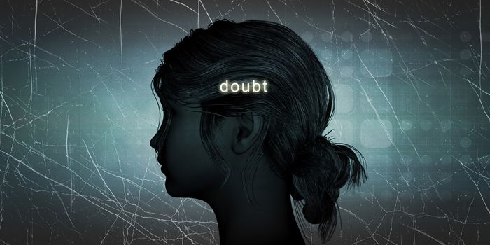 Woman Facing Doubt