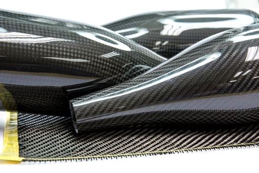 carbon fiber composite material product background