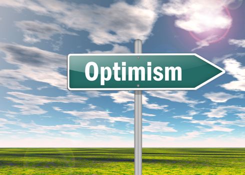 Signpost Optimism