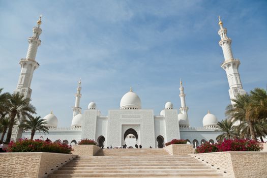 Grand Mosque in Abu Dhabi, United Arab Emirates