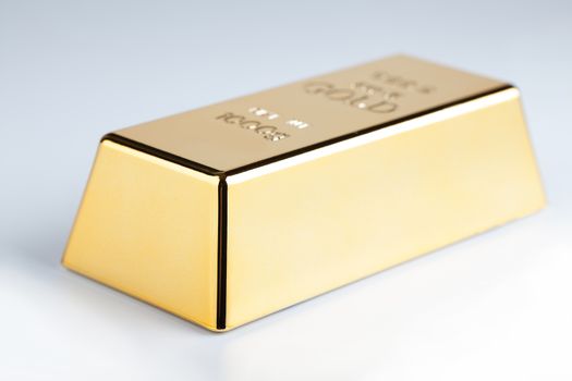closeup of gold bullion 
