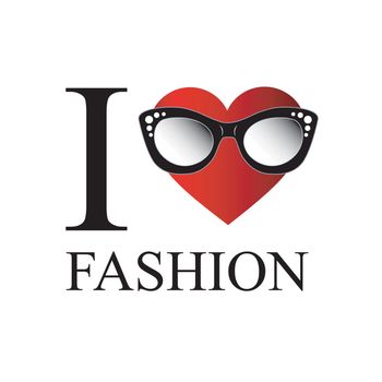I love fashion- heart wearing stylish eyewear