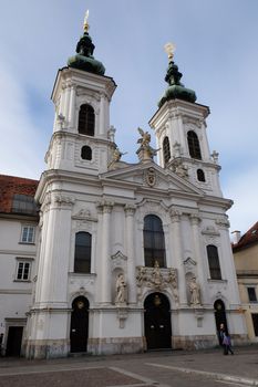 Mariahilf church in Graz, Austria