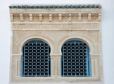 Traditional window from Kairouan, Tunisia