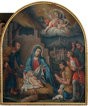 Nativity Scene, Adoration of the Shepherds
