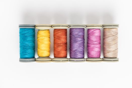 Multi-colored threads